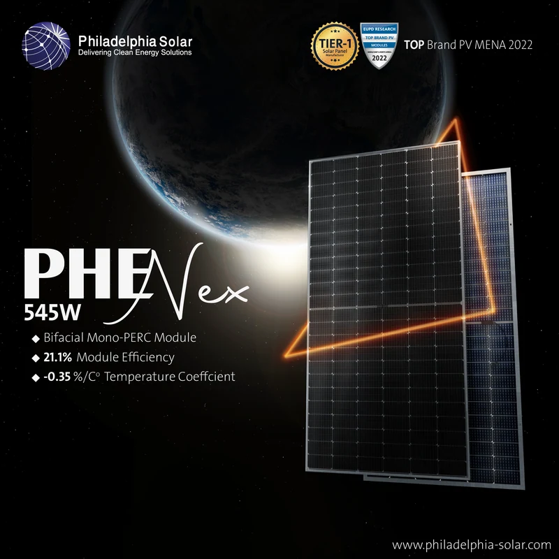 Philadelphia Solar product-line post.