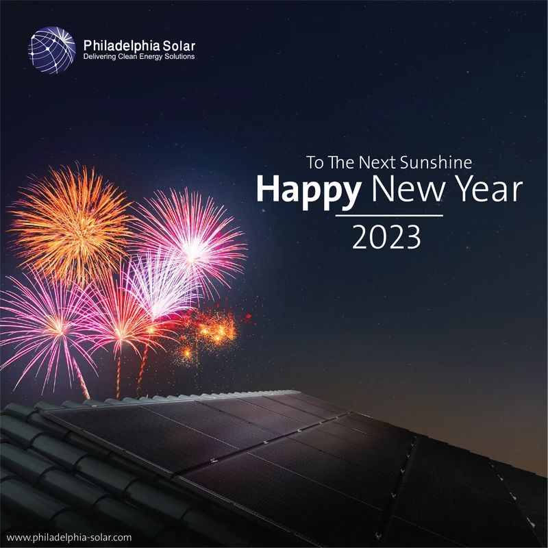 Philadelphia Solar seasonal greeting.