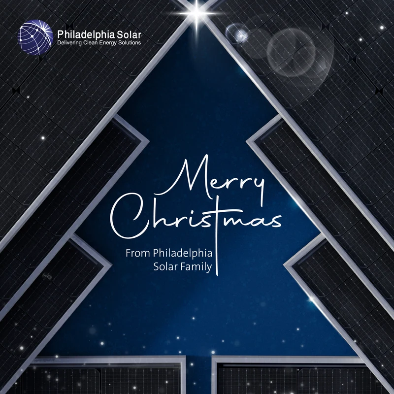 Philadelphia Solar seasonal greeting.