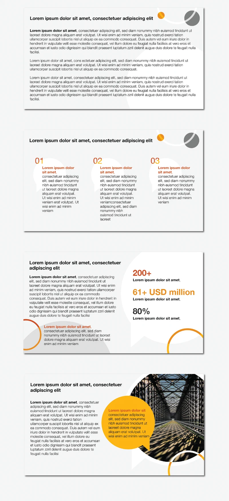 Roundtable presentation templates.