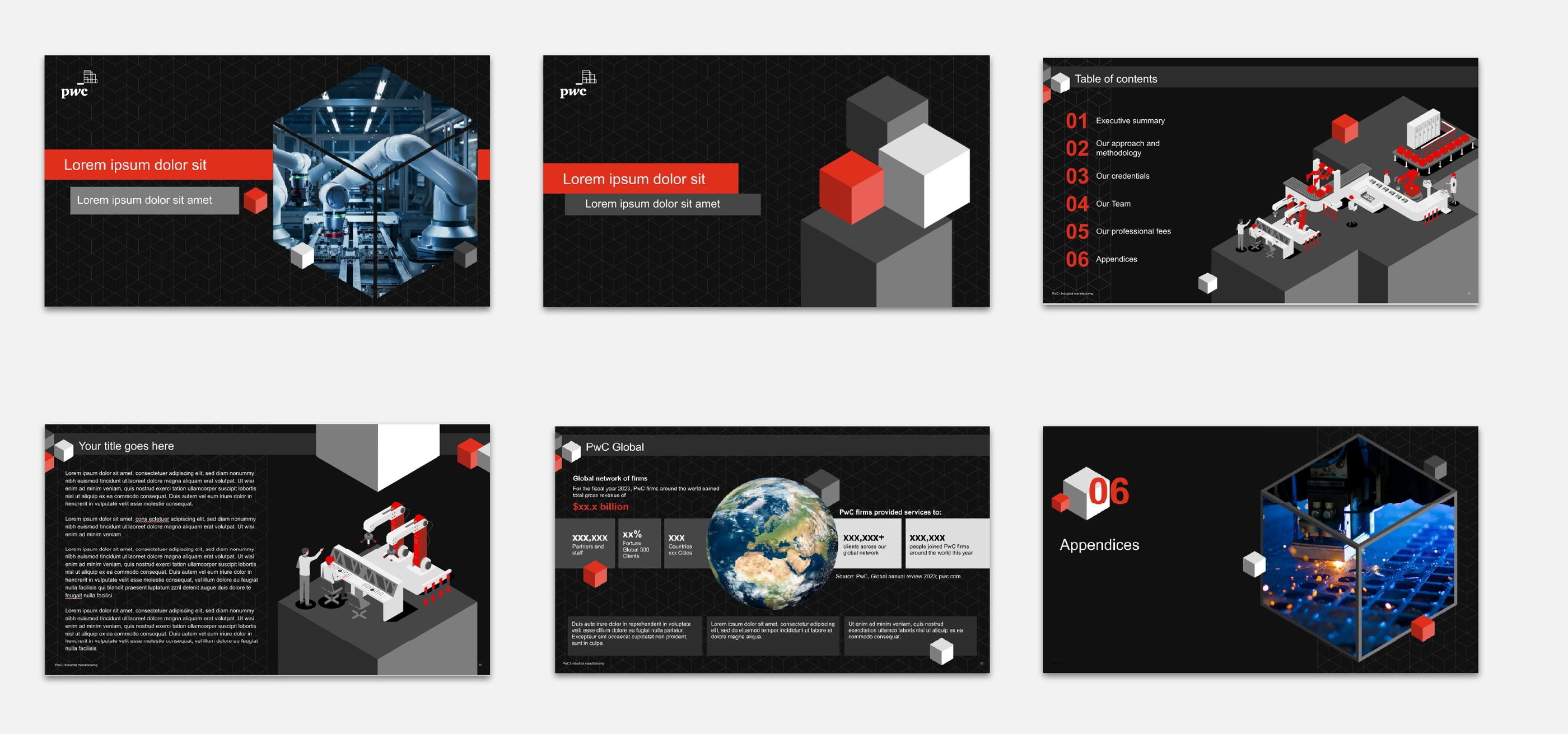 A ready-to-use sector proposal template.